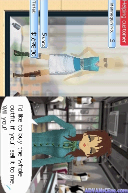 Style Savvy screenshot 3 for Nintendo DS